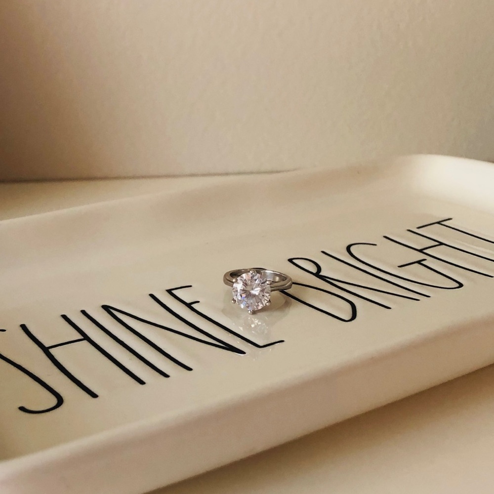 •SOLD• CZ Engagement Style Ring